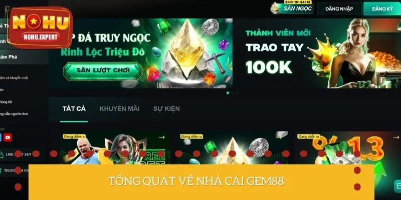 Sơ lược thông tin về nhà cái cá cược GEM8