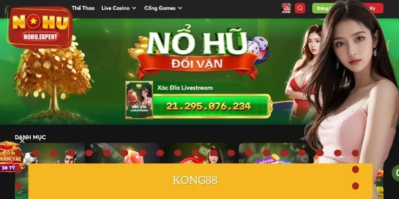 KONG88 – Thiên Đường Cá Cược Đa Dạng Trải Nghiệm 2025