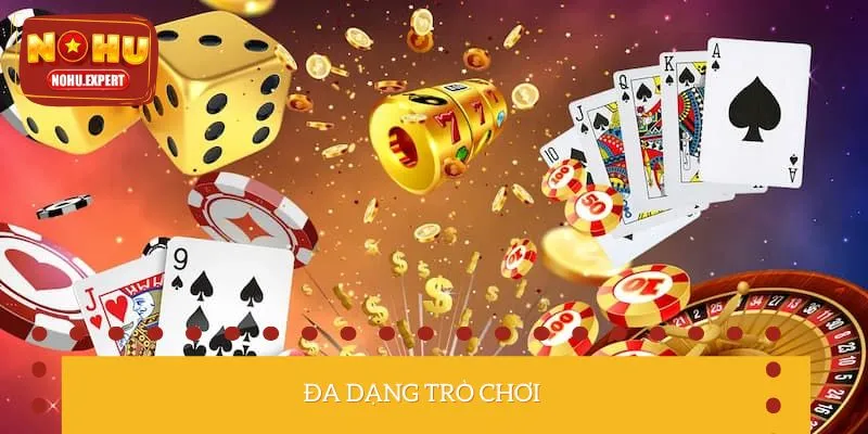 Kho tàng trò chơi đa với hơn 1000 game