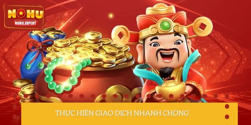 Giao dịch diễn ra nhanh chóng