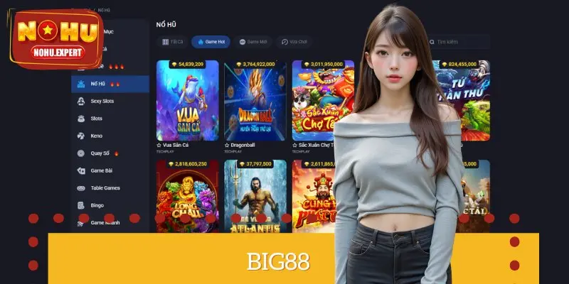 BIG88 tối ưu trải nghiệm săn hũ mượt mà trên nhiều thiết bị