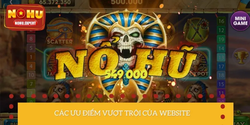 Một số ưu điểm vượt trội của website cược